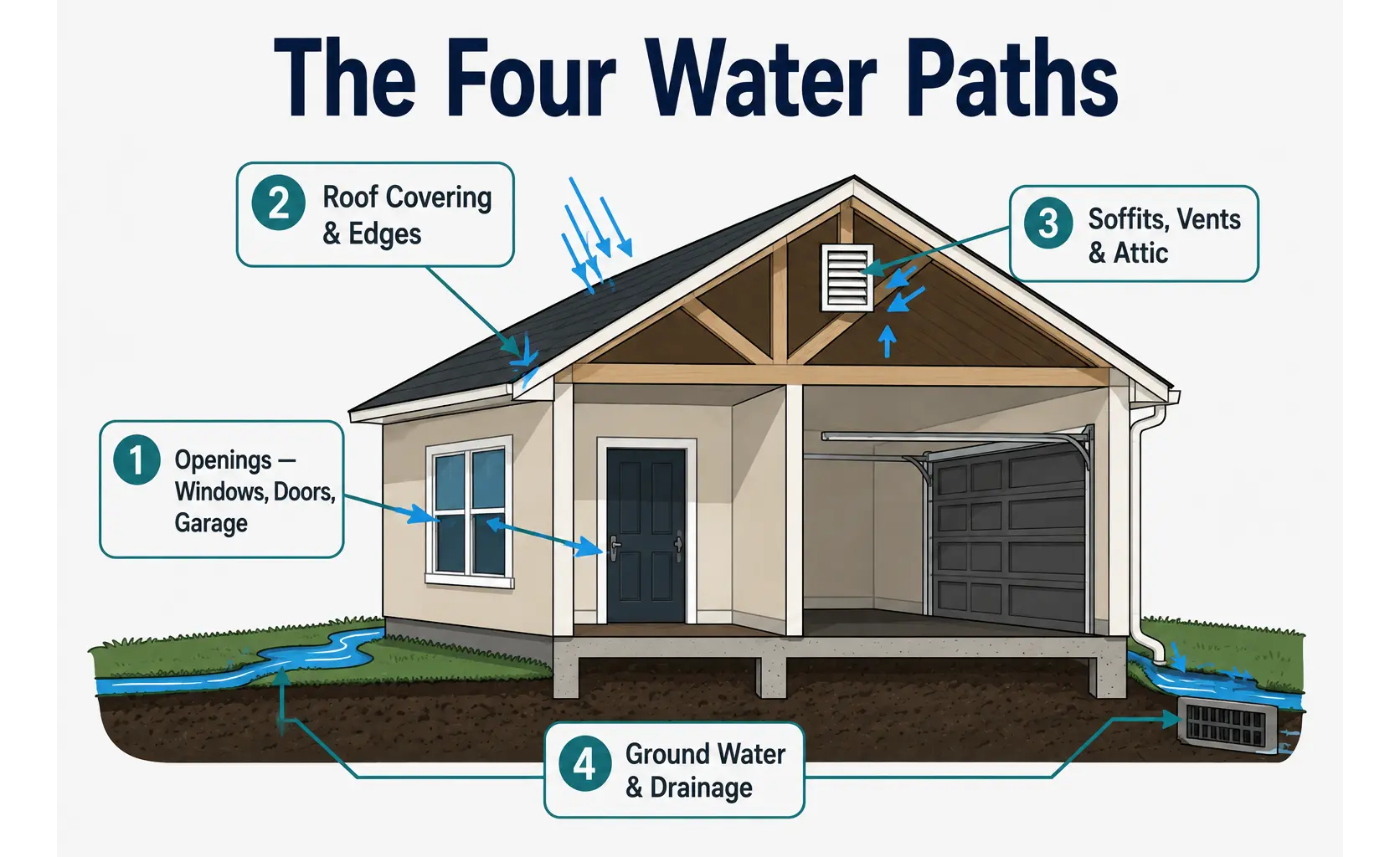 Protect Rental Property Water Paths before hurricane